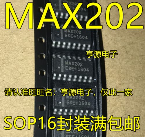 10 יחידות MAX202 MAX202CSE MAX202ES SOP16