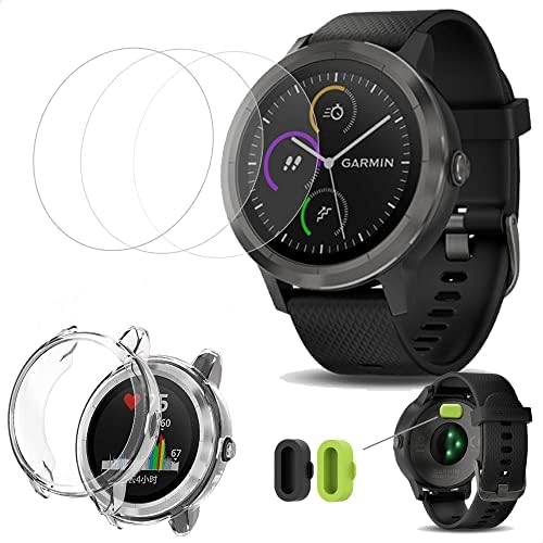 עבור Garmin Vivoactive 3 Smartwatch Smart Roatle Screen מגנים