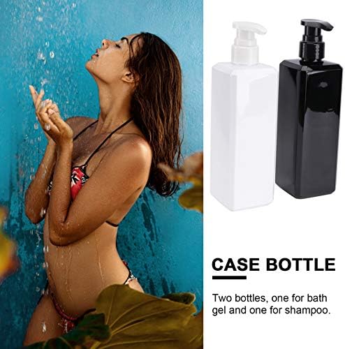 שמפו קאבילוק נסיעות 2 יחידות בקבוק משאבה למילוי מחדש מתקן ריק קרם ריק סבון סבון נוזל פלסטיק למרכך שיער שטיפת גוף שטיפת קרם טיול