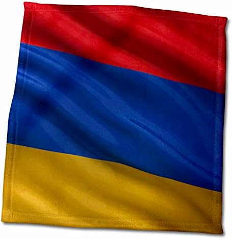דגל 3 של ארמניה מנופף ברוח - מגבות