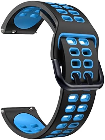 TTUCFA 20 22 ממ החלפת שעון רצועת סיליקון רכה רצועת כף היד לנשימה עבור Suunto 3 Fitness/9 אביזרי צמיד חכמים שיא