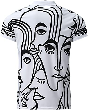 חולצות פולו רוכסן של ווקאצ'י לגברים, חורף 1/4 רוכסן רזה כושר שרוול ארוך הנלי חולצת עסק