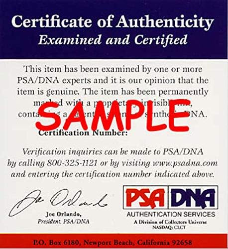 DON SCHULA PSA DNA COA חתום HOF 97 8X10 צילום חתימה