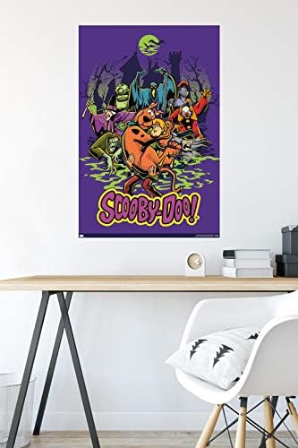 Trends International Scooby-Doo-Villains Group Wall Poster, 22.375 ב- X 34 In, Premium undramed גרסה