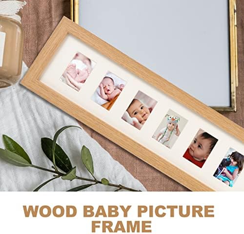 OperitAcx מחזיק תמונה לתינוקות מסגרת התמונה הראשונה שלי מסגרת תמונות מזכרת מסגרת תמונה ראשונה של התינוק הראשון מסגרת