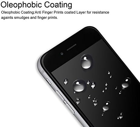 Supershieldz מיועד לאפל iPhone 8, iPhone 7, iPhone 6S ו- iPhone 6 מגן מסך זכוכית מחוסמת, אנטי שריטה, ללא בועה