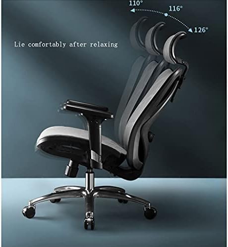 כיסא מחשב ארגונומי משרד כיסא-גובה מתכוונן גבוהה בחזרה שולחן כיסא-רשת לנשימה בחזרה כיסא משרד כיסא מנהלים כיסאות