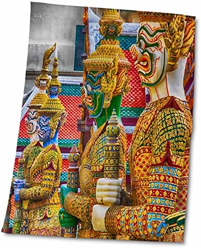 3 דרוז תאילנד, בנגקוק, יקשא בוואט פרה קייו הארמון הגדול - מגבות