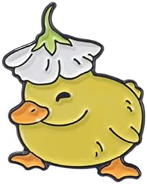 ווייג ' ין יפה בעלי חיים אמייל פין חמוד ברווז דש תגי סיכת קריקטורה פין עבור תרמיל בגדי כובעי מצחיק פין
