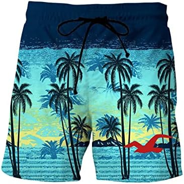 BMISEGM אנשי קיץ מכנסיים קצרים אביב גברים וקיץ מכנסיים קצרים מזדמנים מודפסים מכנסי חוף ספורט עם רשת כיסים
