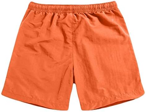 מכנסי חוף קיץ לגברים רופפים בתוספת גודל צבע אחיד מזדמן דק לייבוש מהיר מהיר נושם מכנסיים קצרים ספורט