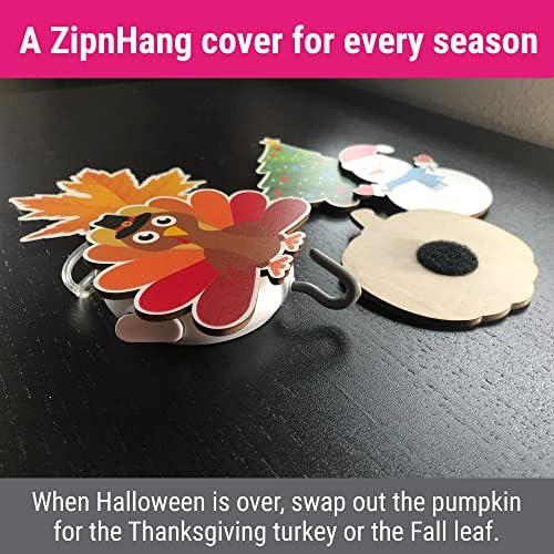 Zipnhang כל ערכת עונה - 16 עטיפות עונתיות מקסימות למכשיר Zipnhang