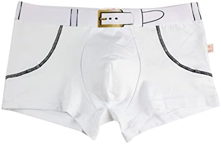BMISEGM מתאגרפים תחתונים תחתונים זכר תחתונים תחתונים נושמים מכנסיים כותנה חגורת כותנה דפסת כרני תחתונים לגברים מעצבים
