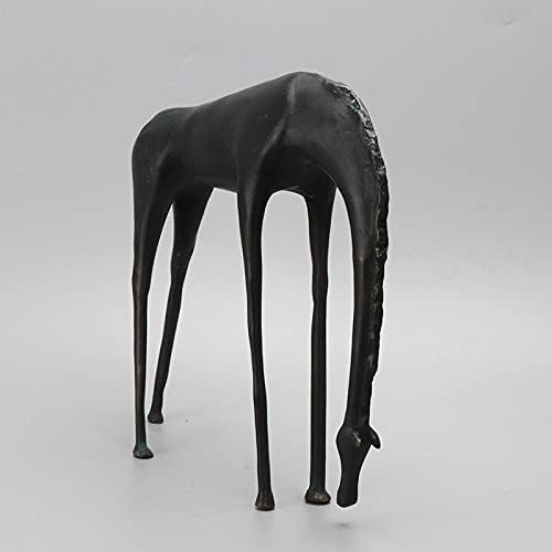 JYDQM יצירתי נורדי פסלון פסל פסל מתכת עיצוב שולחן כתיבה ביתית