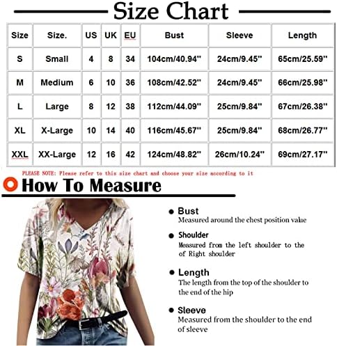 Mujer Tie Dye Estampado Floral Camiseta Tops 2023 Manga Corta Camiseta Blusas Cuello Redondo Al Aire libre túnica tela