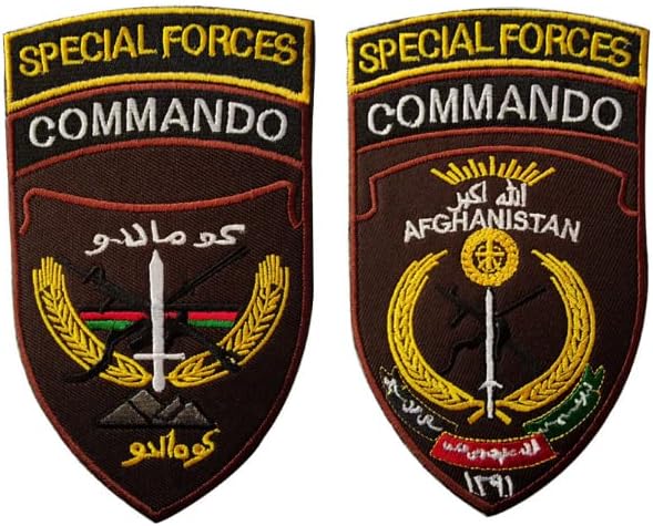 2 יחידות אפגניסטן כוחות מיוחדים קומנדו טקטי טקטי טלאים טלאים רקומים טקטיקות מורל טקטיקות רקמה צבאית טלאי טלאי