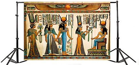 10 על 8 רגל יווני אלים רקע לצילום מצרי דקור אלים של מצרים תפאורות עתיק מצרי מיתולוגיה הספינקס מצרים קלף