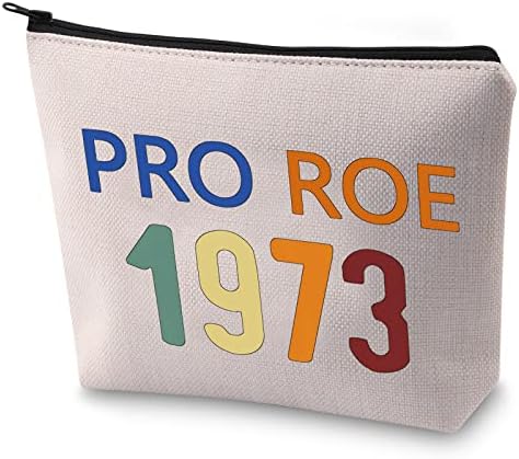 תיק איפור של Blupark Feminism מתנת זכויות רבייה מתנה להגן על פרו רו 1973 תיק קוסמטי לנשים מקצוענות