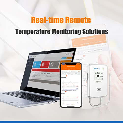 טמפרטורת אליטק טמפרטורה מקליט לוגר כרטיס SIM אחסון נתונים אחסון חיישן חיצוני, RCW-360-TE