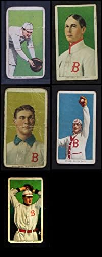 1909 T206 בוסטון ברייבס ליד צוות סט בוסטון בראבס בראבס