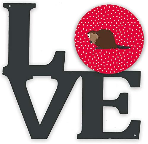 אוצרות קרוליין 5300 וולוו אירואסי בונה אהבה מתכת קיר יצירות אמנות אהבה, אדום,