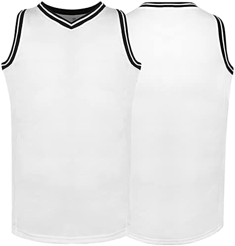 ג ' רזי כדורסל ריק מזוספרו הפיך רשת של גברים חולצות ספורט אתלטי אימון אימון ס-3