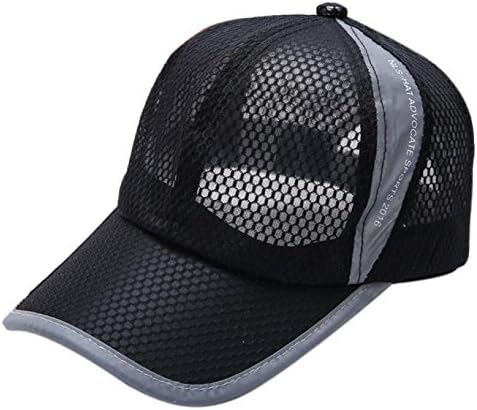 בייסבול שחור כובעי גברים חיצוני כובעי קיץ נשים כובע בציר נהג משאית כובע לנשימה גברים כובעי ספורט רשת בייסבול