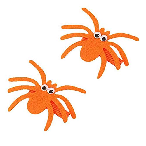 Veicostt Halloween Spider Clips אביזרי שיער לתינוקות ZFJ14