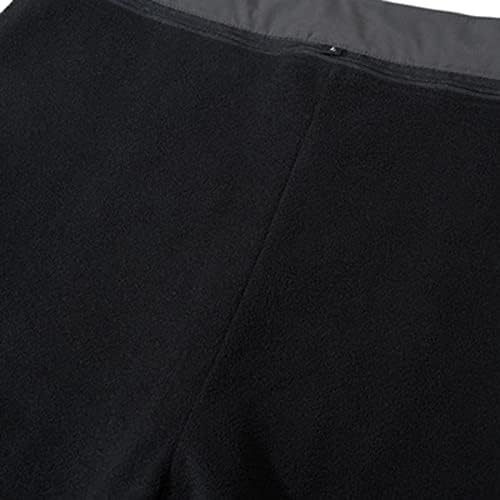 מכנסיים למכנסי סקי לניתוק לגברים עם 2 חלקים סט ספורט חיצוני מכנסי טיול אופנה פלוס מכנסיים באורך מלא בגודל