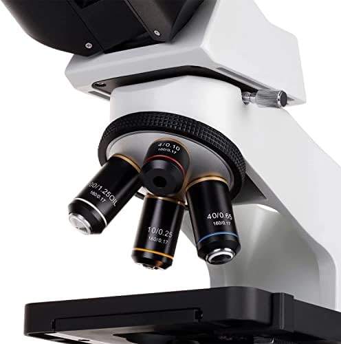 אמסקופ-40איקס-2500איקס מיקרוסקופ תרכובת ביולוגית טרינוקולרית + 9.7 מערכת הדמיה עם מסך מגע-ט580ג-טפ