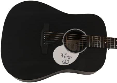 סיקסטו רודריגז חתם על חתימה בגודל מלא גיטרה אקוסטית מרטין עם אימות ג 'יימס ספנס ג' יי. אס. איי. קוא - עובדה