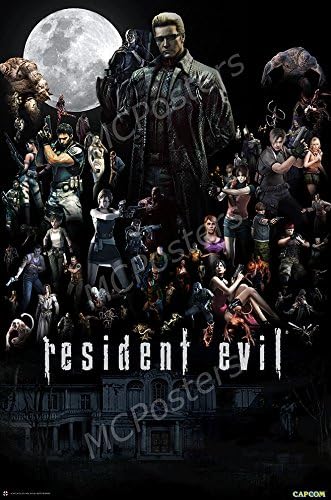 PRIMEPOSTER - Resident Evil All Poster Poster Gussy Gine Made in USA - NVG084)