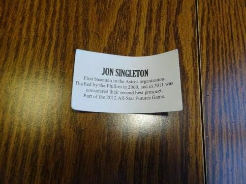 ג'ון סינגלטון חתם אוטומטי OML בייסבול תלת כוכב -כוכב חתימה מוסמך - כדורי חתימה