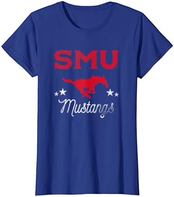 חולצת טריקו לוגו של המתודיסט הדרומי SMU מוסטנג
