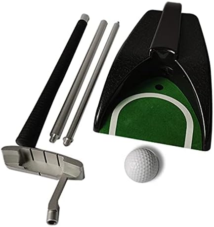 Cotclo נייד גולף גולף סט מתנה סט גולף מכניס מאמן יד ימין דחיפה מוט אלומיניום סגסוגת מוט גולף עם מערכת נשיאה של מערכת הכדור