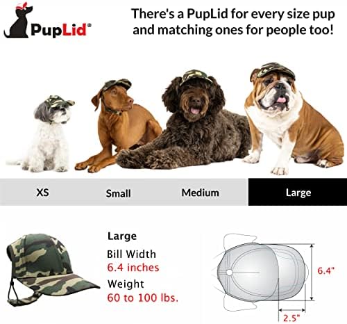 כובעי בייסבול של Puplid לכלבים - הגנת שמש מסוגננת מובחרת לכלב המודרני