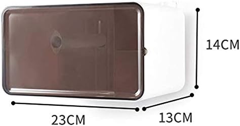ZXDSFC קיר יצירתי קופסת רקמות רכוב לחדר אמבטיה עומד שולחנות שולחנות שולחנות אחסון נייר טואלט אגרוף 116/5000