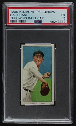 1909 T206 DRK Hal Chase New York Yankees PSA PSA 5.00 Yankees