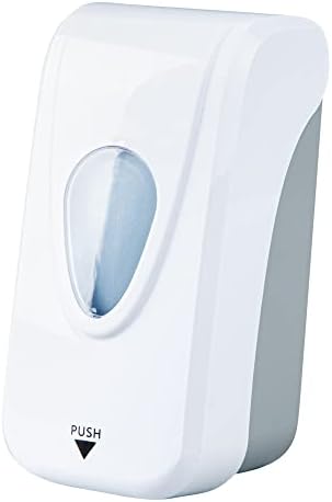 נקי Tek 33 גרם מתקן סבון ידני לבן - לסבון ג'ל או נוזלי - 1 קופסת ספירה