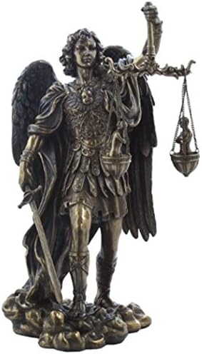 ארהב 11 אינץ 'העתק קלאסי העתק פלטונין לוחם Archangel St Michael Display