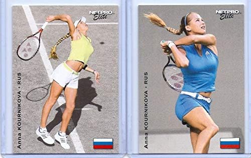 אנה קורניקובה 2003 הראשון הודפס אי פעם על נטפרו מגרש טניס טניס טניס!