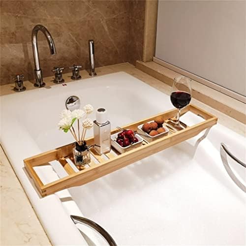הרחבת yebdd אנטיסקיד חדר אמבטיה רב פונקציות אמבטיה מדף אסלה ספא מגש אמבטיה אביזרים
