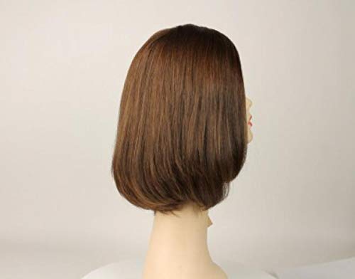 פרידה אירופאי שיער טבעי פאה-חירות חום עם אדמדם מדגיש עור למעלה גודל של