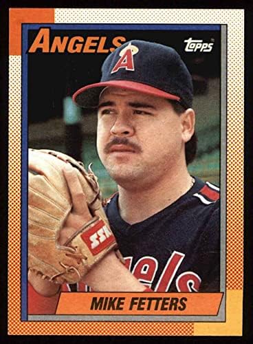 1990 Topps 14 Mike Fetters Los Angeles Angels NM/MT Angels