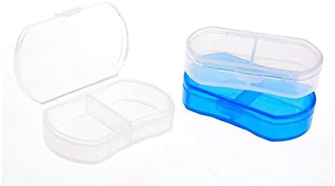 אקספרס $ 5 חתיכה נייד מיני חמוד פלסטיק גלולת רפואת מקרה עבור בריא טיפול ריק סוד סטאש עם זמני אחסון