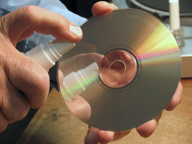 מנקה וטיפול אחרון ב- CD/DVD