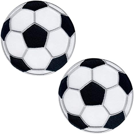 PatchMommy כדורגל כדור כדורגל ספורט כדורגל, ברזל על/תפור - אפליקציות לבגדים