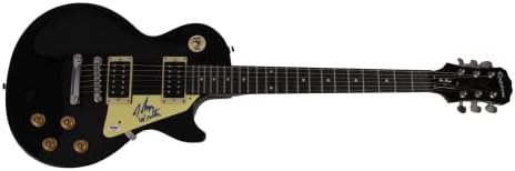 ג'וני ווינטר חתום על החתימה גיבסון אפיפון לס פול גיטרה חשמלית נדירה מאוד עם אימות PSA - מפיק בוצי ווטרס