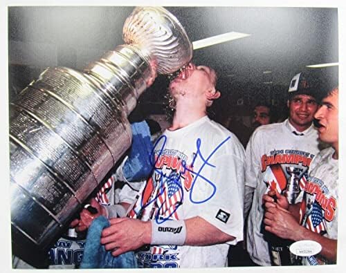 Alexei Kovalev חתם חתימה אוטומטית 8x10 צילום JSA עד COA - תמונות NHL עם חתימה