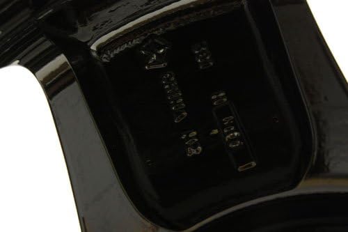 17 גלגלים ג' יפ רוביקו 2007 2008 2009 2010 מפעל יצרן ציוד מקורי 9074 סט שחור של 5 עם כובעים ואגוזי נעל